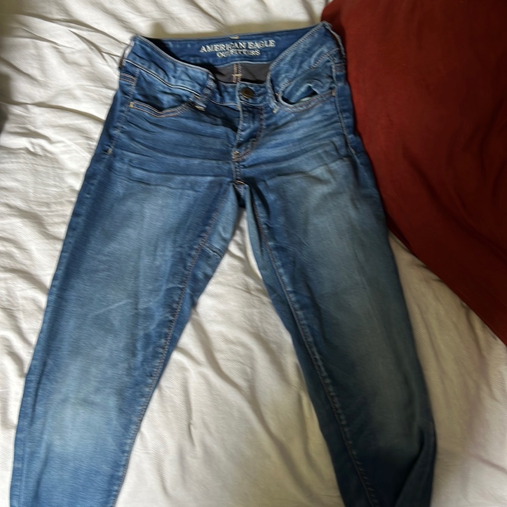 Dark blue jeggings